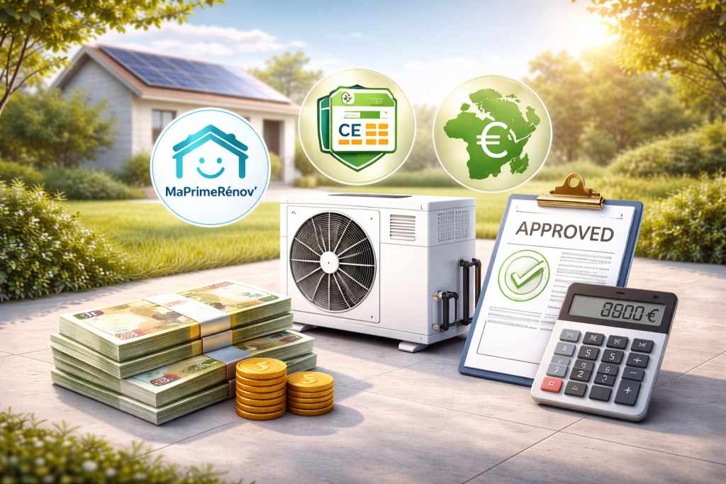 Les avantages d’une pompe à chaleur​ - clim flammes