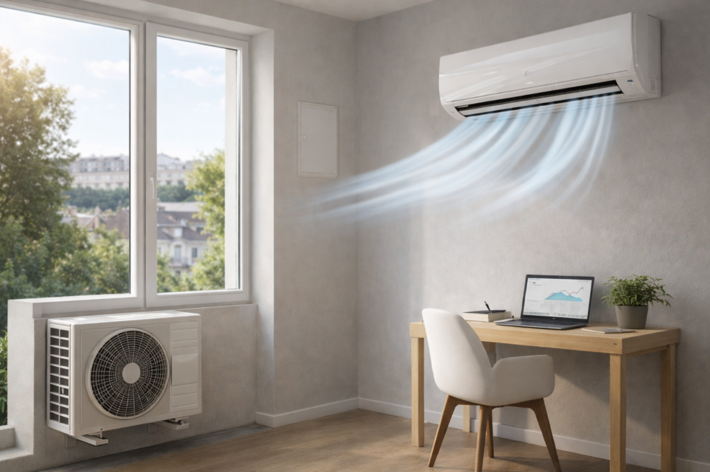 La climatisation mono-split - clim flammes